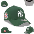 New York Yankees Green New Era Adjustable Hat with World Series Patch