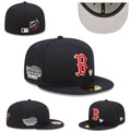Boston Red Sox Love & Hustle World Series 59FIFTY Fitted Hat – Black with Heart Embroidery